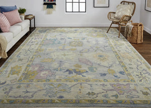 Karina 9096791F Gray/Purple Rug
