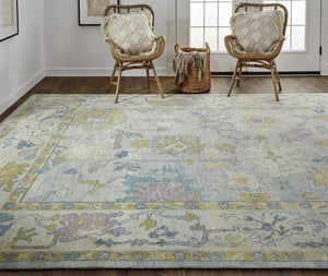 Karina 9096791F Gray/Purple Rug