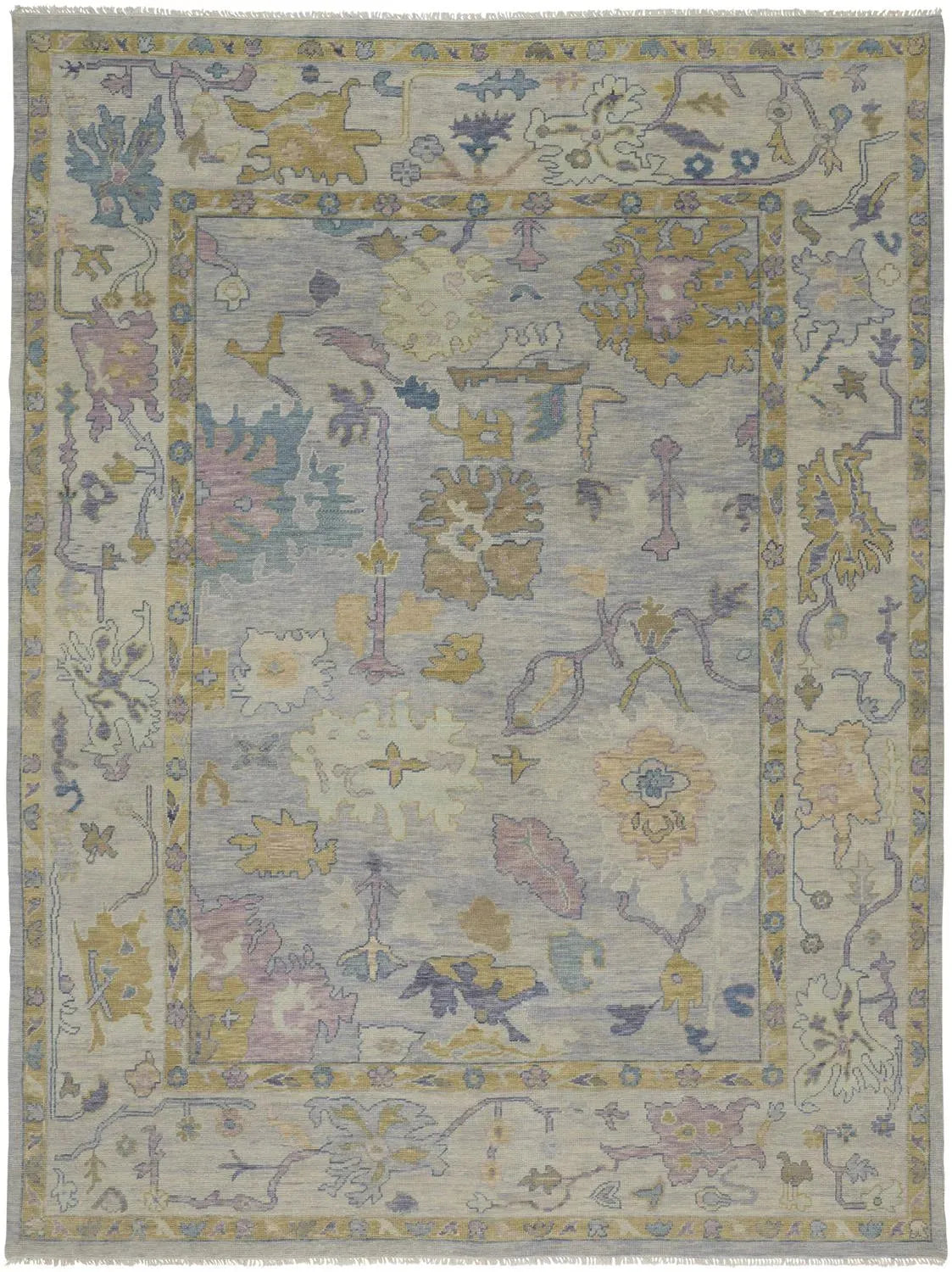 Karina 9096791F Gray/Purple Rug