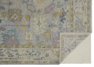 Karina 9096791F Gray/Purple Rug
