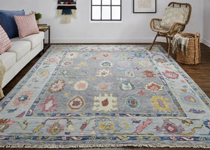 Karina 9096792F Blue/Grey Rug