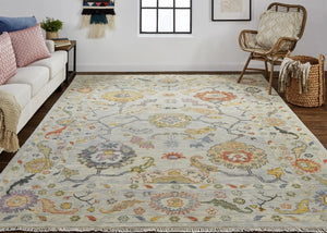 Karina 9096793F Grey/Yellow Rug