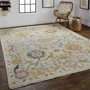 Karina 9096793F Grey/Yellow Rug