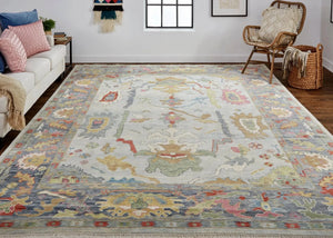 Karina 9096794F Blue/Grey Rug