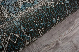 Karma KRM04 Blue Rug
