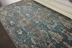 Karma KRM04 Blue Rug