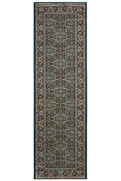 Kashan 180L Navy/ Multi Rug