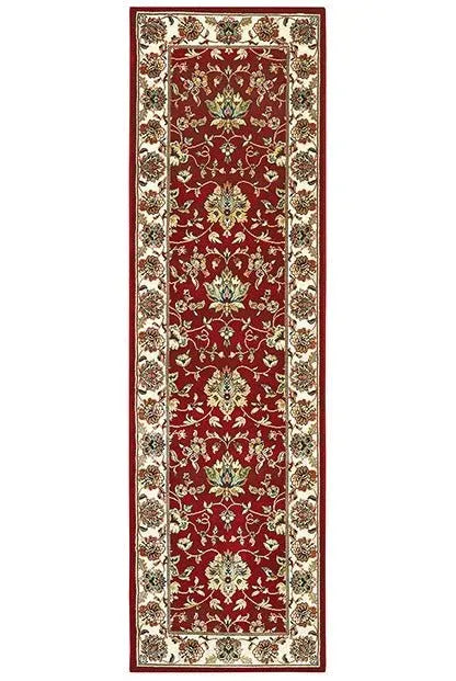 Kashan 4929R Red/ Ivory Rug