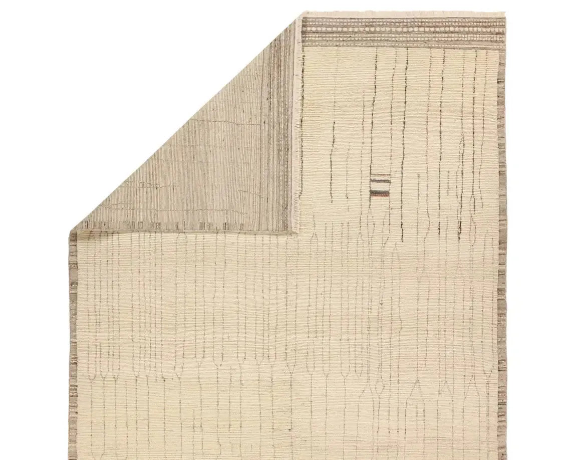 Kazben KAZ01 Grey/Brown Rug