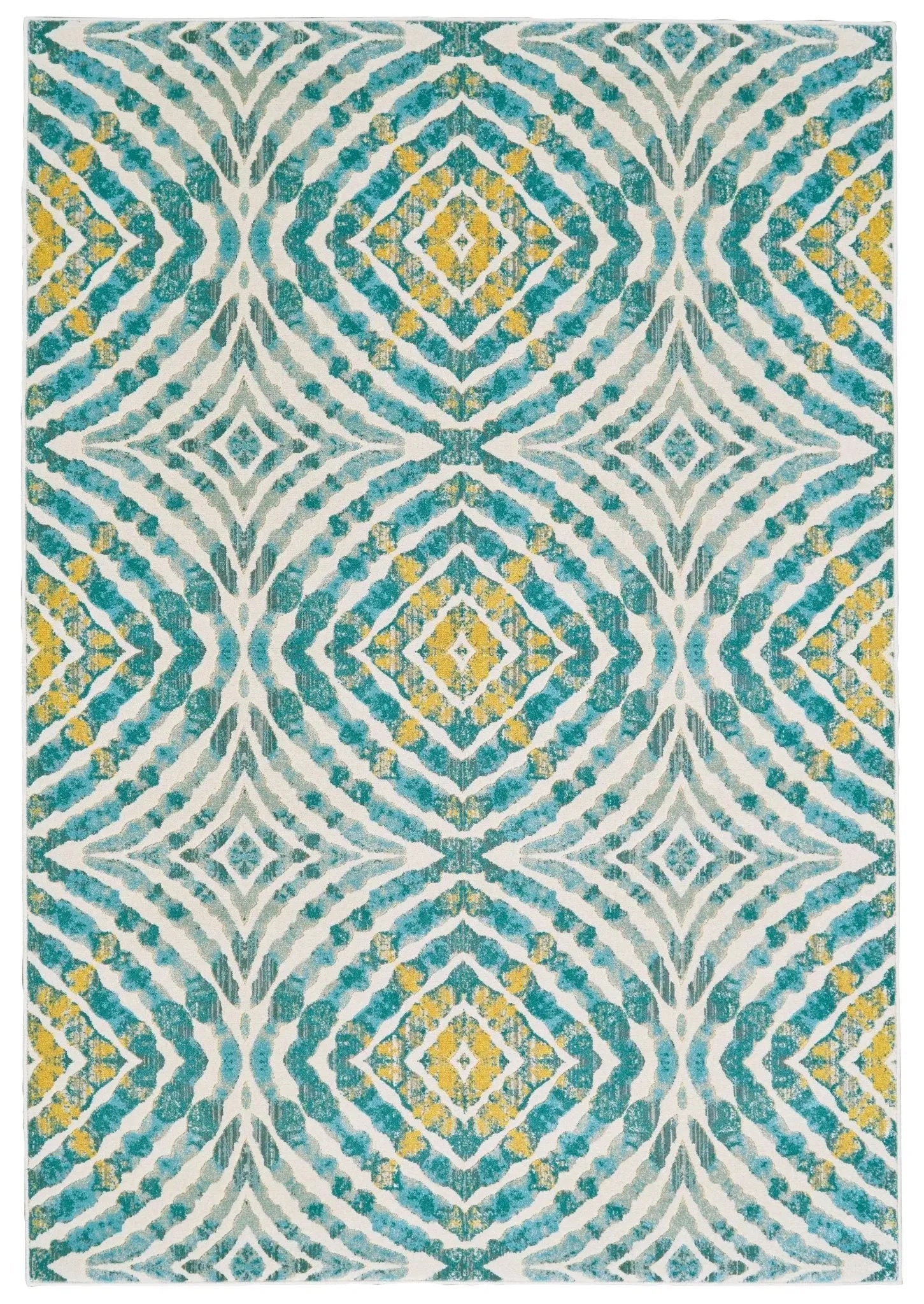 Keats 3469F Blue/Yellow Rug