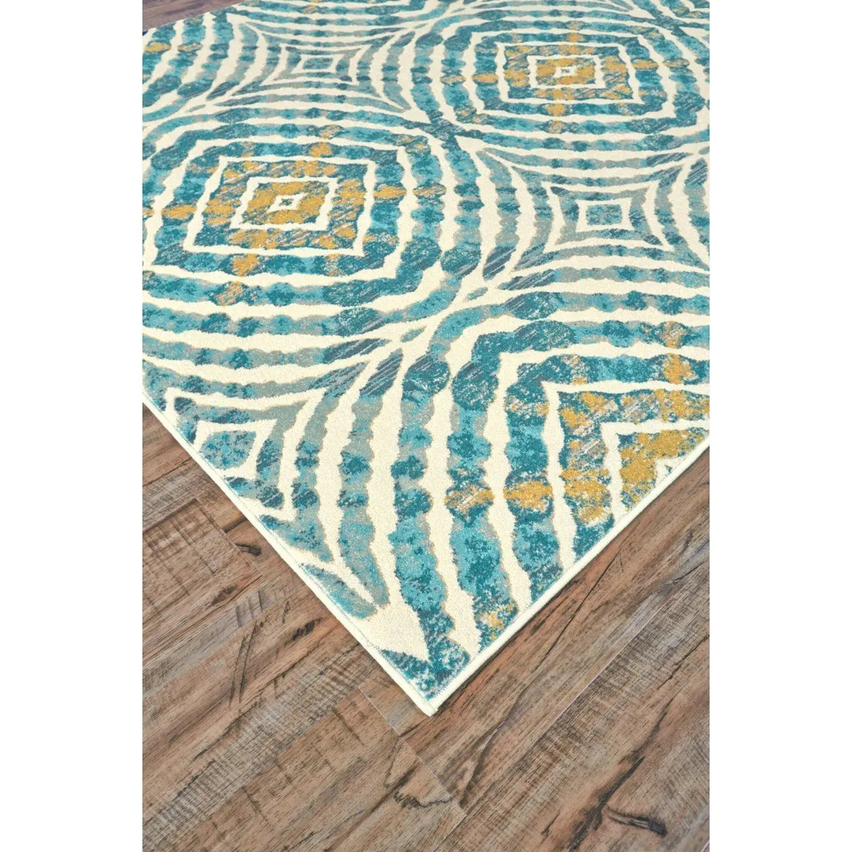 Keats 3469F Blue/Yellow Rug