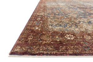 Kennedy by Magnolia Home KEN-05 Denim/Brick Rug
