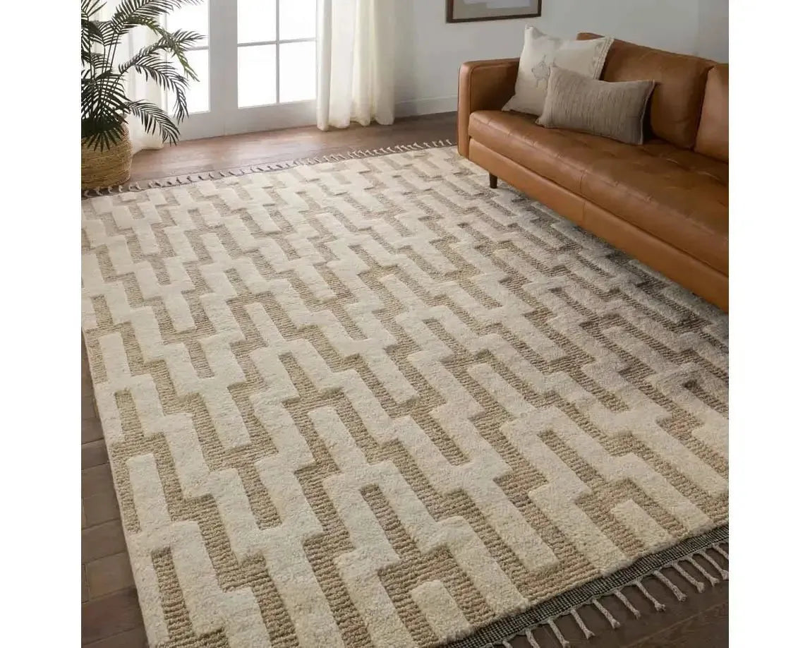 Keoka KEO08 Cream/Tan Rug