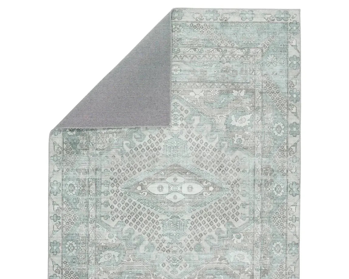 Keyara KNC01 Green/Grey Rug