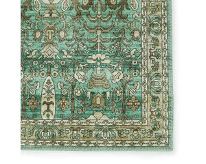 Keyara KNC05 Green/Ivory Rug