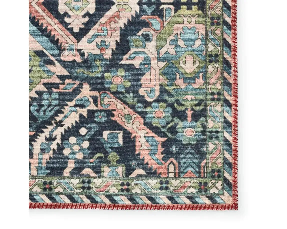 Keyara KNC06 Blue/Green Rug