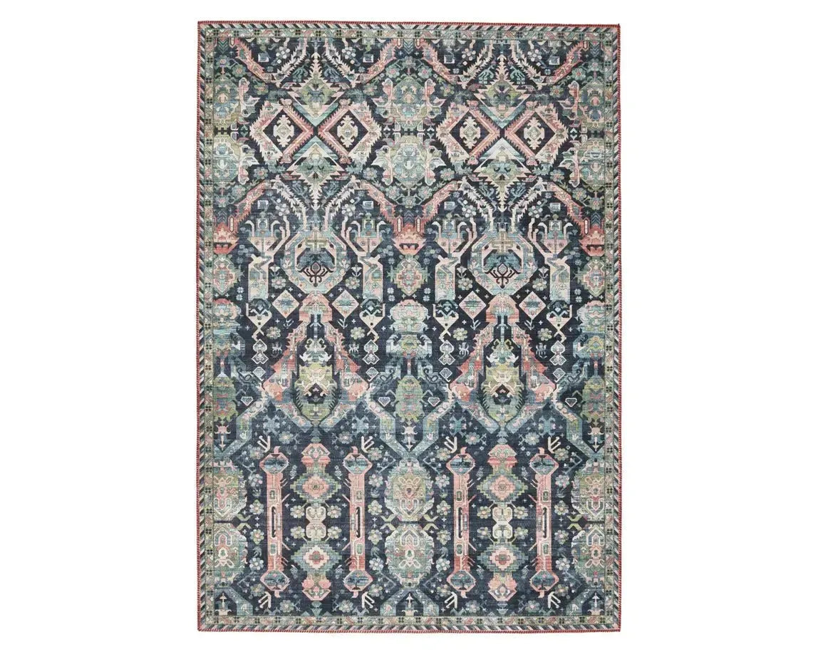 Keyara KNC06 Blue/Green Rug