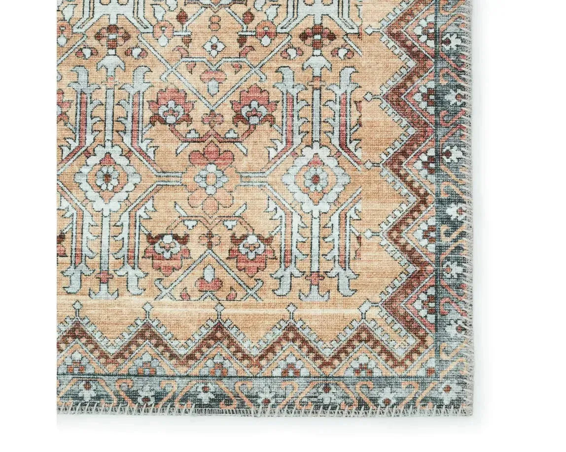 Keyara KNC08 Tan/Grey Rug