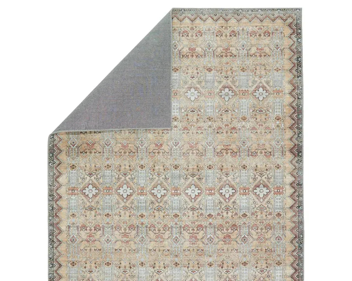 Keyara KNC08 Tan/Grey Rug