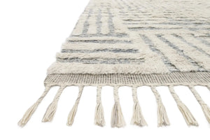 Khalid Kf-01 Ivory/Sky Rug
