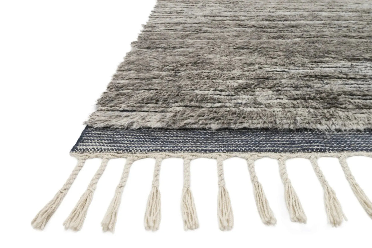 Khalid Kf-04 Pewter/Ink Rug