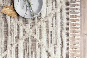 Khalid Kf-07 Ivory/Taupe Rug