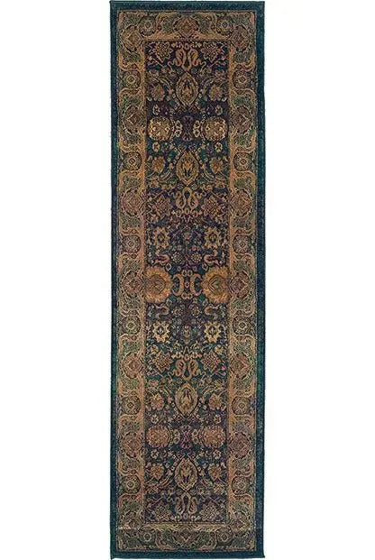 Kharma 332X Blue/ Beige Rug