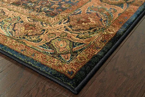Kharma 332X Blue/ Beige Rug