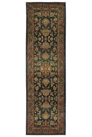 Kharma 836F Blue/ Red Rug