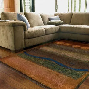 Kharma II 167X Gold/ Green Rug