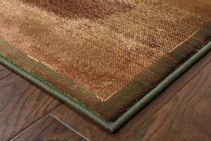 Kharma II 167X Gold/ Green Rug
