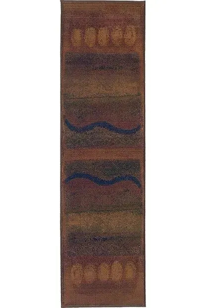 Kharma II 167X Gold/ Green Rug