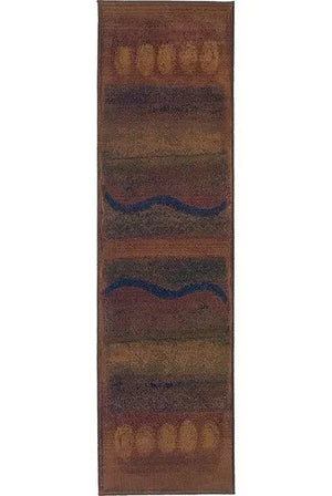 Kharma II 167X Gold/ Green Rug