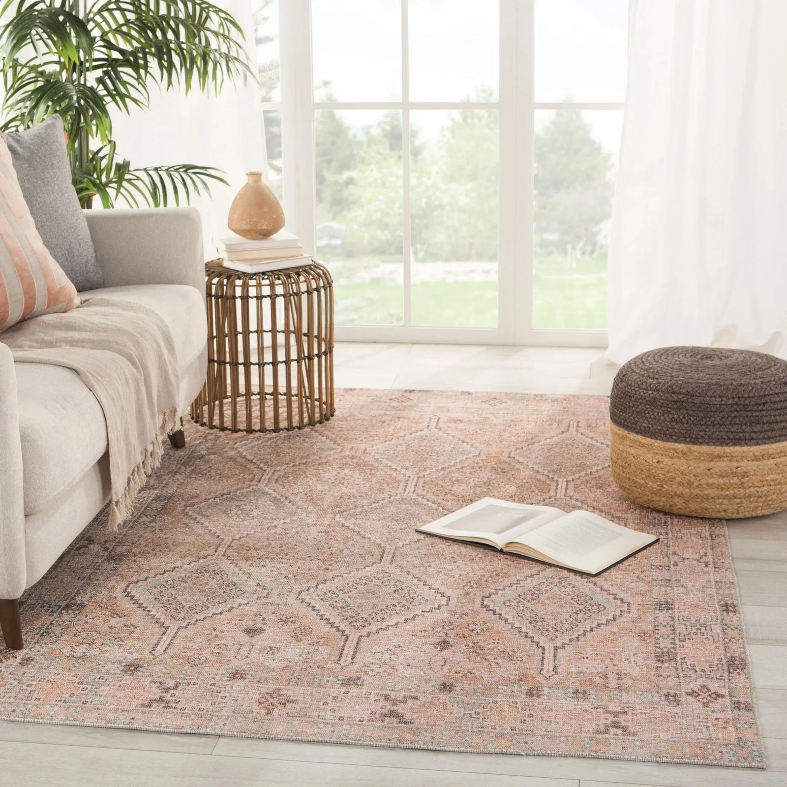 Kindred Knd01 Marquesa Light Pink/Blue Rug
