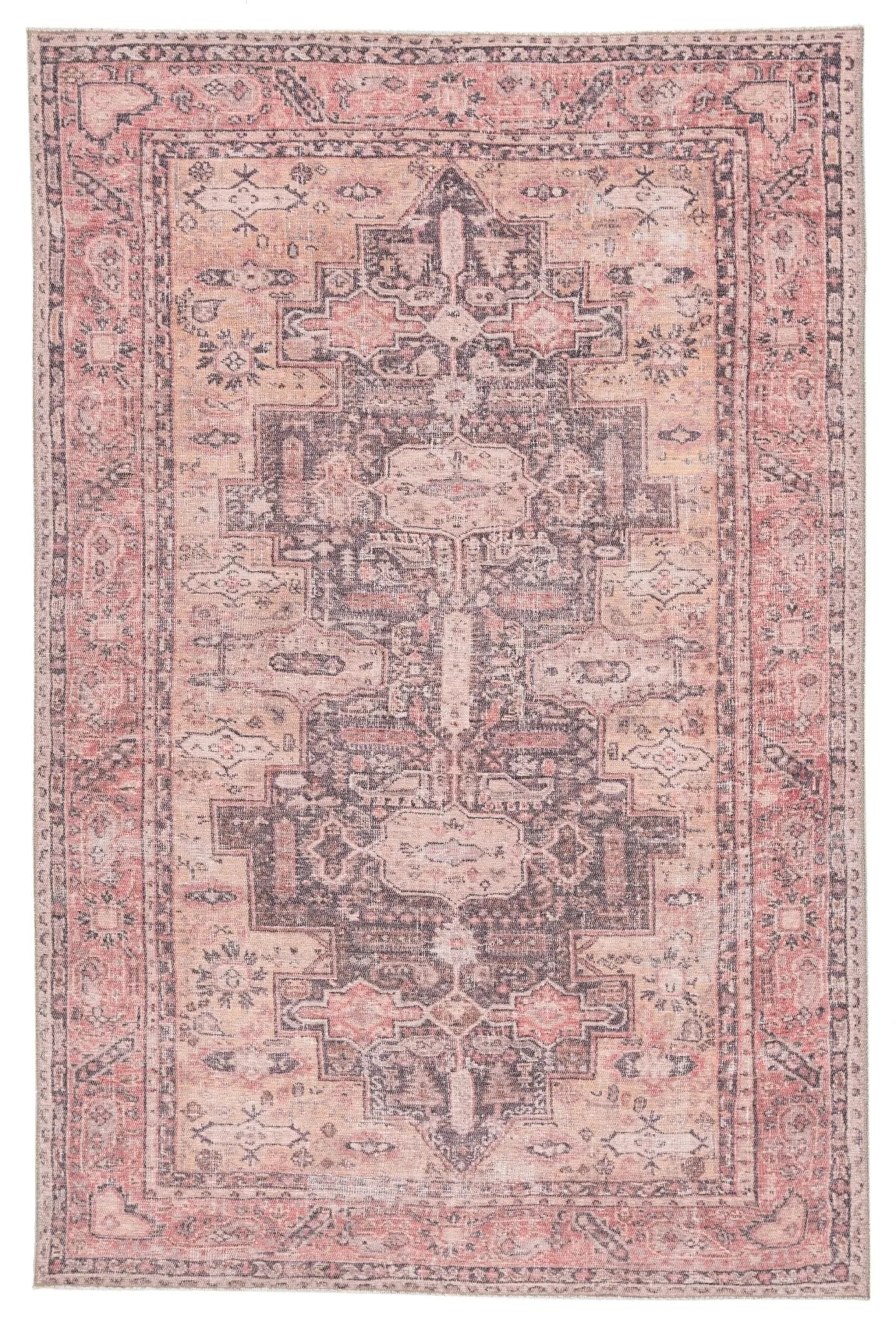 Kindred Knd06 Cosima Pink/Dark Purple Rug
