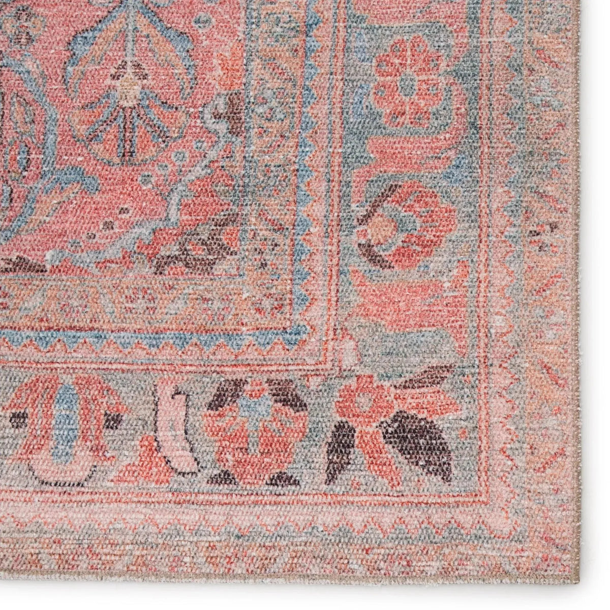 Kindred Knd07 Pippa Pink/Light Blue Rug