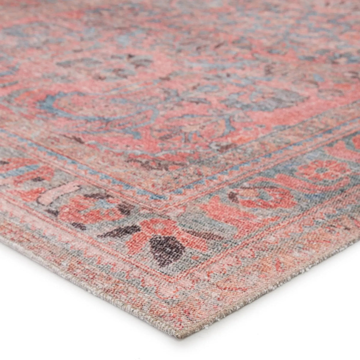 Kindred Knd07 Pippa Pink/Light Blue Rug