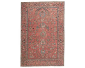 Kindred KND08 Red/Blue Rug