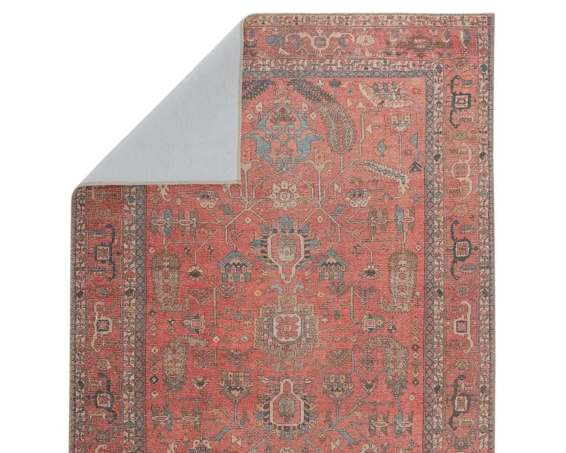 Kindred KND08 Red/Blue Rug