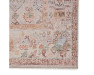 Kindred KND11 Blush/Green Rug