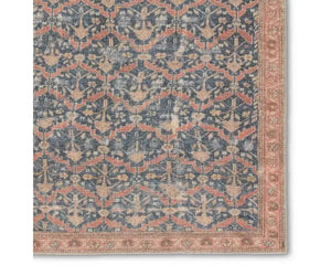 Kindred KND15 Navy/Brown Rug