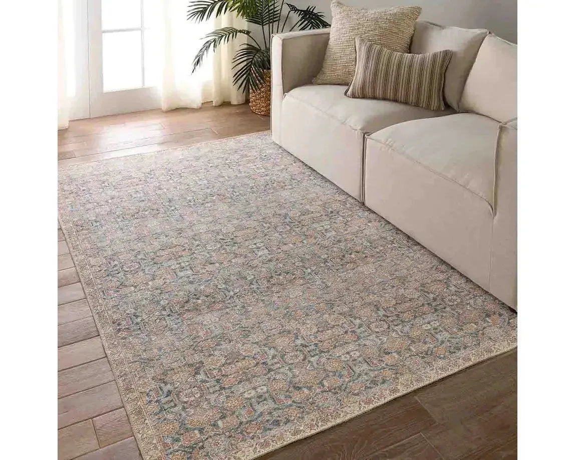 Kindred KND16 Navy/Tan Rug