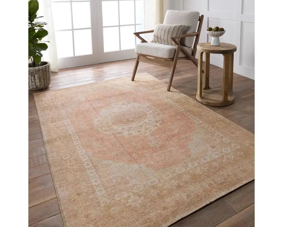 Kindred KND18 Orange/Tan Rug