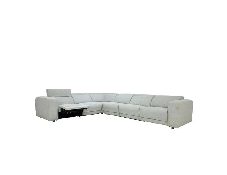 Knoxville 6pc Power Recliner Sectional Grey