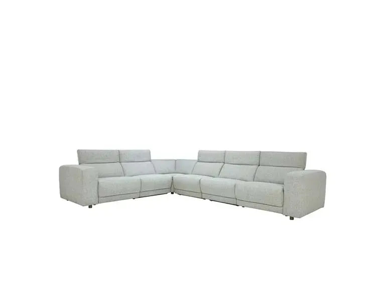 Knoxville 6pc Power Recliner Sectional Grey