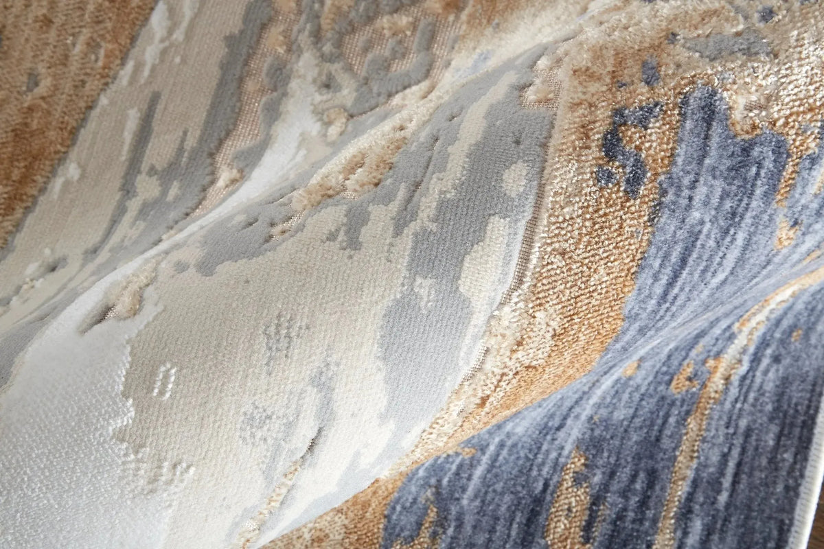 Laina LAI39G5F Tan/Orange Rug