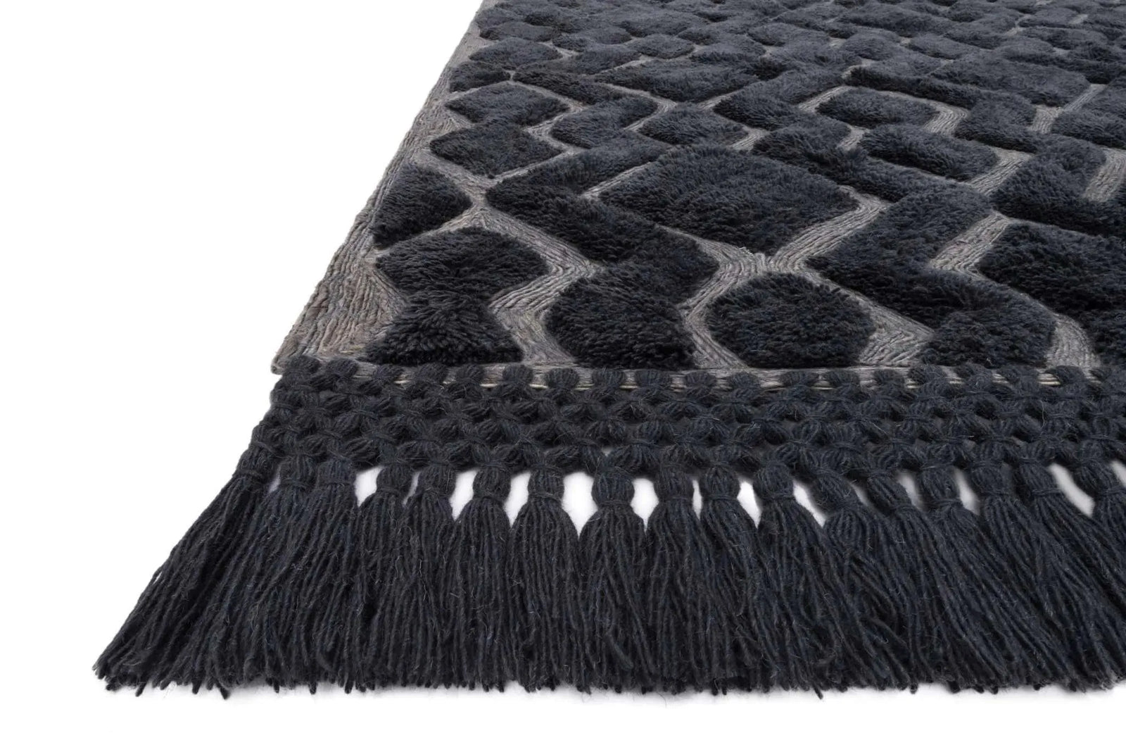 Laine By Magnolia Home Lai 03 Grey Charcoal Rug