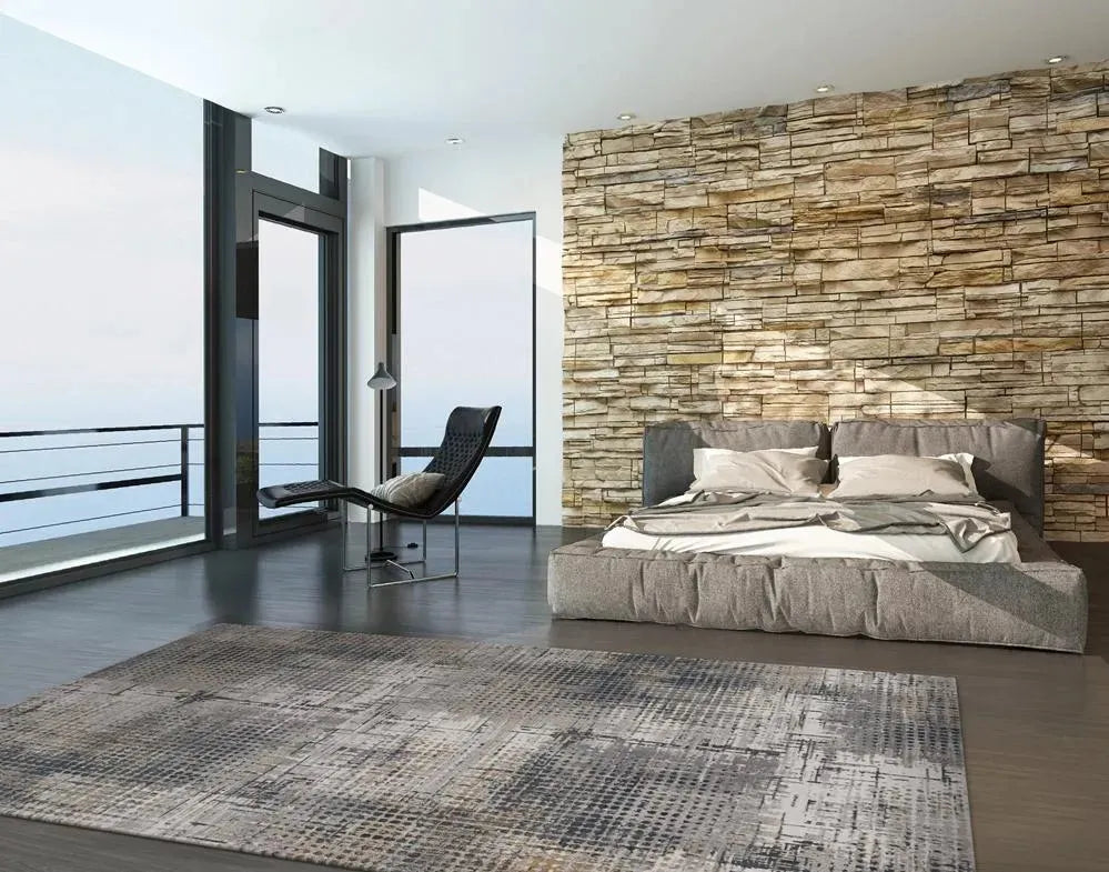 Lara 7252 Ivory/Grey Inspire Rug