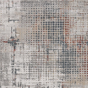 Lara 7253 Grey/Brick Inspire Rug