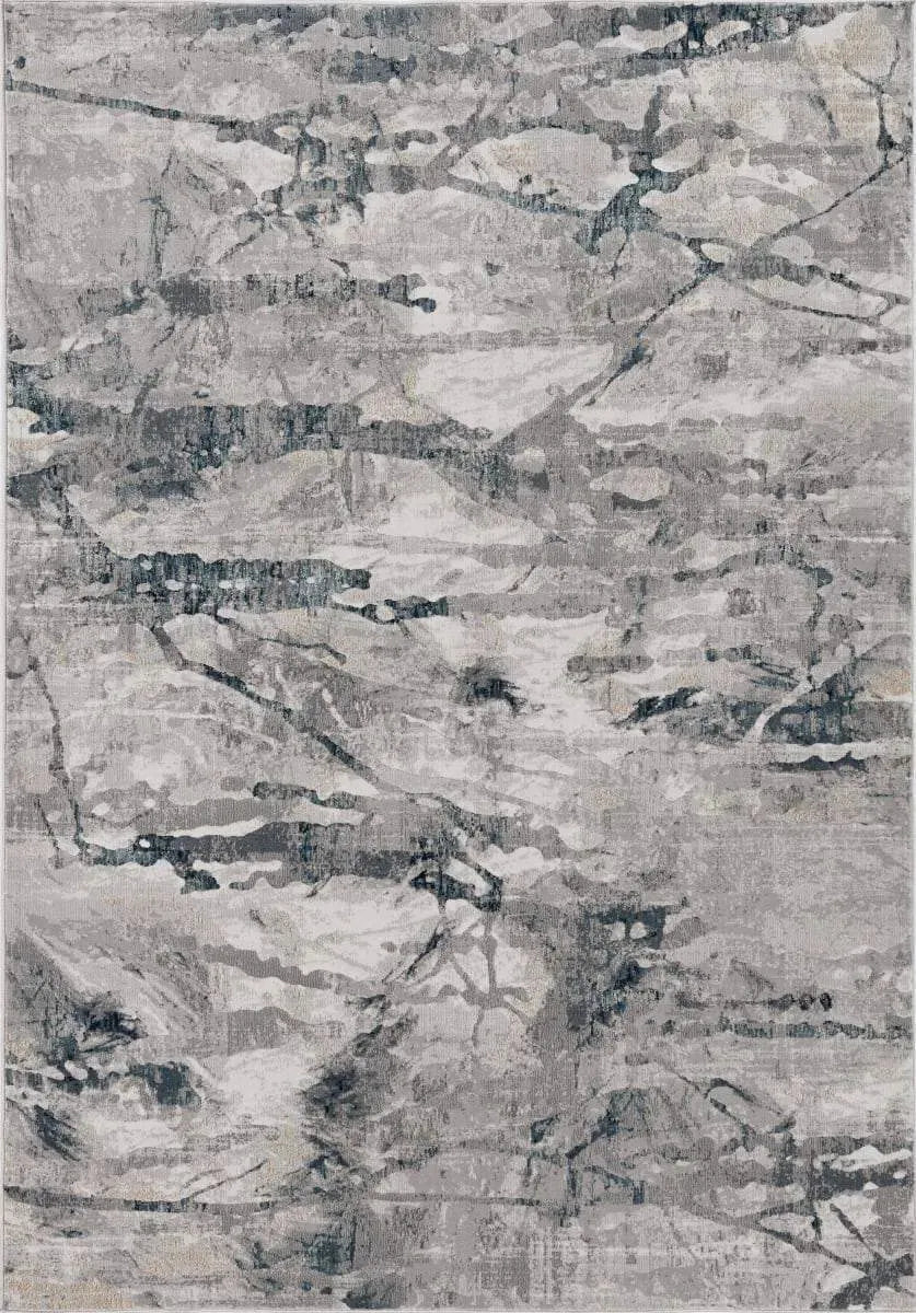 Lara 7255 Grey/Teal Whisper Rug